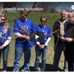 Tree dedication to Logan Johnson