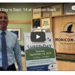 Shred Day at Horicon Bank