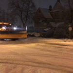 Plow truck, winter, roads