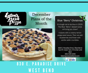 Eaton's December pizza