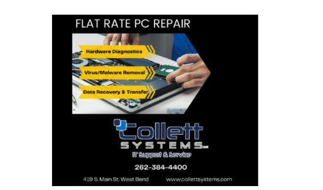 No Fix No Fee Computer Repair At Collett Systems Washington County Insider