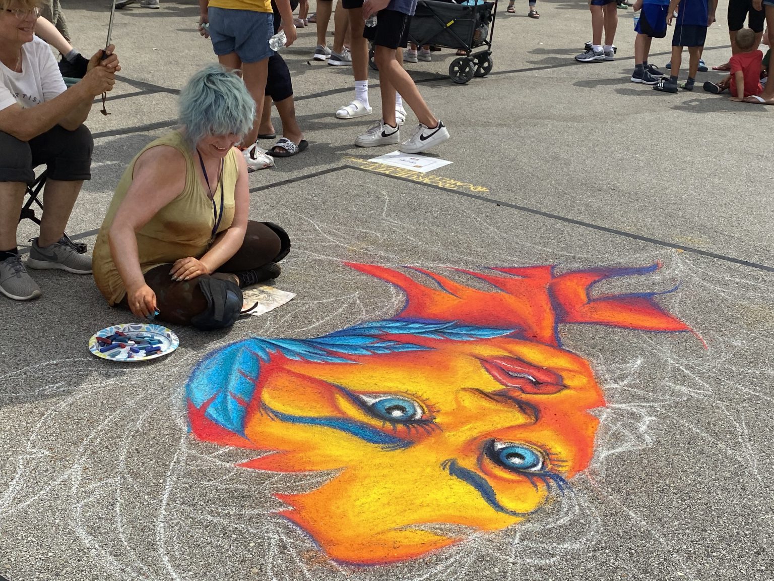 VIDEO Highlights of 2021 Art & Chalk Fest at Museum of Wisconsin Art