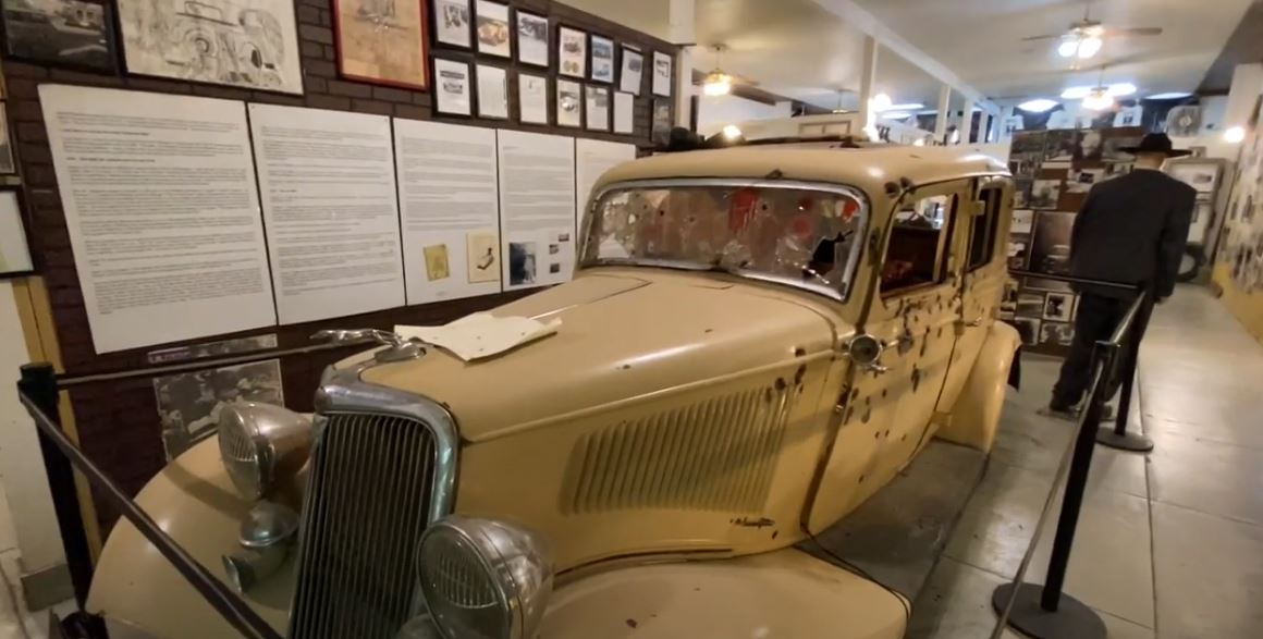 real bonnie and clyde car